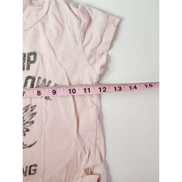 Billabong Girls Light Pink XXS T-Shirt - Picture 4 of 7